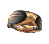 Sports Decorative Sweatband AEKGOHP Jupiter Landscape Printed - Stretchable, Breathable, Soft, and Sweat Wicking Headband for Men and Women