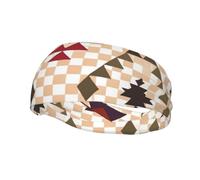 Sports Decorative Sweatband BROLEO Geometric vector Picture - Stretchable, Breathable, Soft, and Sweat Wicking Headband for Men and Women