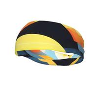 Sports Decorative Sweatband BROLEO Sunrise Mountain Picture - Stretchable, Breathable, Soft, and Sweat Wicking Headband for Men and Women