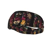 Sports Decorative Sweatband YYHHAOFA Romance Between The Pages stamp - Stretchable, Breathable, Soft, and Sweat Wicking Headband for Men and Women