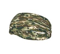 Sports Decorative Sweatband YYHWHJDE Camo Woodland Camoflage Prints - Stretchable, Breathable, Soft, and Sweat Wicking Headband for Men and Women