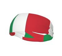 Sports Decorative Sweatband YYHWHJDE italy flag Pattern - Stretchable, Breathable, Soft, and Sweat Wicking Headband for Men and Women