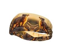 Sports Decorative Sweatband YYHWHJDE meerkats Pattern - Stretchable, Breathable, Soft, and Sweat Wicking Headband for Men and Women