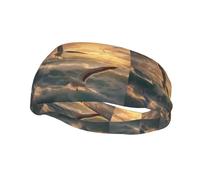 Sports Decorative Sweatband YYHWHJDE Seagull flying over the sea Prints - Stretchable, Breathable, Soft, and Sweat Wicking Headband for Men and Women