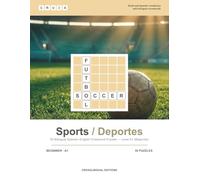 Sports / Deportes: 50 Bilingual Spanish-English Crossword Puzzles - Level A1 (Beginner) (CRUZA Bilingual Crosswords)