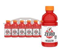 Sports Drinks G Zero Thirst Quencher, Fruit Punch, 12oz Bottles (12 Pack)
