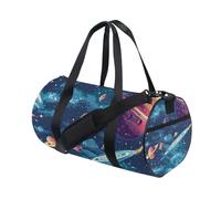 Sports Duffel Bag Gym Bag Travel Duffel Bag Luggage Bag Red Planet Starry Sky for Weekender Sports Vacation Dance