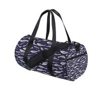 Sports Duffel Bag Gym Bag Travel Duffel Bag Luggage Bag Swimming Fish for Weekender Sports Vacation Dance