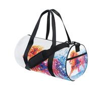 Sports Duffel Bag Gym Bag Travel Duffel Bag Luggage Bag Winter Running Lions for Weekender Sports Vacation Dance