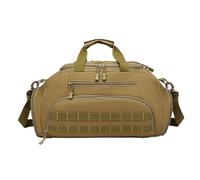 Sports Duffel Bag, Weekend Backpack, Waterproof 45L Large Capacity Portable Shoulder Bag with Shoe Compartment for Fitness, Travel, Camping, Outdoor