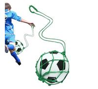 Sports Equipment Organiser - Oversized Mesh Ball Bag with Secure Drawstring Closure, Ventilated Device Holder | Storage for Football, Volleyball, Single Ball, Heavy Duty Sports Ball Bag for