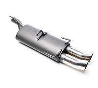 Sports Exhaust 2x76mm DTM Round Sharp with ABE for Opel Astra F-CC Kadett E-CC
