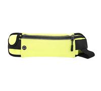 Sports Fanny Pack Running Waist Bag Ultra Thin Multifunction Elastic Belt Reflective Design for Fitness Marathon Outdoor Activities Neoprene Material 3.8oz (Fruit Green)