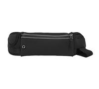 Sports Fanny Pack Ultra Thin Water Prevent Multifunction Running Waist Bag for Fitness Marathon (Black)