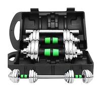 Sports Fitness Equipment 2pcs Adjustable Weight Dumbells Electroplated Cast Iron Gym Dumbells Barbell Set Box For Men Body Building Dumbbell(30kg(15kg*2))