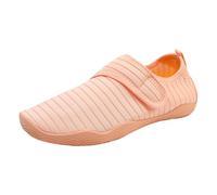 Sports Fitness Shoes Yoga Shoes Women's Trainers Women's Shoes Beach Shoes Outdoor Breathable Wading Shoes Plain Non-Slip Flat Quick-Drying Swimming Shoes, Light yellow, 8 UK
