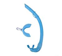 Sports Foldable Snorkel Breathing for Scuba Silicone Adult for Surfing Water Gear Travel Diving Swimming Snorkelling with Tube Mouthpiece Underwater (Blue)