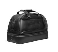 Sports Garment Bag, Garment Bag with Adjustable Strap PU Golf Bag with Multiple Sports Duffle Bag, Gym Bag, Holdall Sports Bag (Black)