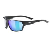 Uvex Sportstyle 233 Polarized Sunglasses Clear Polavision Mirror Green/CAT3 Polavision Mirror Green/CAT3 Black Matt