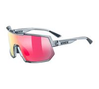 Uvex Sportstyle 235 Sunglasses Clear Supravision Mirror Red/CAT2