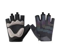 Sports Gloves,Cycling Gloves for Men | Reflective Half Finger Gloves for Road ,Breathable Non-Slip Shock Absorbing Motorcycle Gloves for