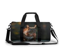 Sports Gym Bag for Women Men Travel Duffel Bag Flowers in The Field Weekender Bag Canvas Carry on Overnight Bag for Travel Swimming Fitness Workout Sports Duffle Bag, style-2-1, 17.7in/9in/9in