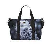 Sports Gym Bag for Women Men Travel Duffel Bag Tote Army Digital Camouflage Weekender Bag Canvas Carry on Overnight Bag for Travel Swimming Fitness Workout Sports Duffle Bag, Arctic Owl, One Size