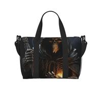 Sports Gym Bag for Women Men Travel Duffel Bag Tote Native American Dream Catcher Weekender Bag Canvas Carry on Overnight Bag for Travel Swimming Fitness Workout Sports Duffle Bag, Grim-Reaper, One
