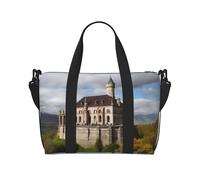 Sports Gym Bag for Women Men Travel Duffel Bag Tote Pikes Peak Colorado Weekender Bag Canvas Carry on Overnight Bag for Travel Swimming Fitness Workout Sports Duffle Bag, Historical Monuments Of