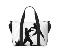 Sports Gym Bag for Women Men Travel Duffel Bag Tote Weekender Bag Carry on Overnight Bag for Travel Swimming Fitness Workout Sports Ladybugs Pattern Infinite Speckled Duffle Bag, Kickboxing, One Size