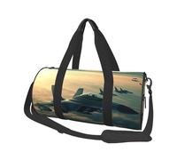 Sports Gym Bag for Women Men Travel Duffel Bag Tote Weekender Bag Carry on Overnight Bag for Travel Swimming Fitness Workout Sports Hacker Attack Duffle Bag, Aircraft Fighter Jets, One Size