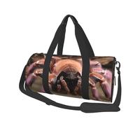 Sports Gym Bag for Women Men Travel Duffel Bag Tote Weekender Bag Carry on Overnight Bag for Travel Swimming Fitness Workout Sports Lisbon tram Duffle Bag, Large Mexican Pink Tarantula, One Size