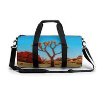 Sports Gym Bag for Women Men Travel Duffel Bag Tote Weekender Bag Joshua Tree National Park Carry on Overnight Bag for Travel Swimming Fitness Workout Sports Duffle Bag