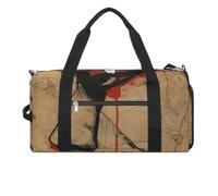Sports Gym Bag for Women Men with Shoe And Wet Compartment Travel Duffel Bag Abstract People Figure Weekender Bag Carry on Overnight Bag for Swimming Fitness Workout Sport Duffle Bag, style, One Size