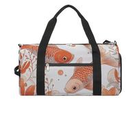 Sports Gym Bag for Women Men with Shoe And Wet Compartment Travel Duffel Bag Fantastic Fish Pictures Weekender Bag Carry on Overnight Bag for Swimming Fitness Workout Sport Duffle Bag, style-2, One