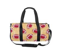 Sports Gym Bag Travel Duffel Bags for Women Men, American Football Sport Girls Gymnastics Dance Bag, Weekend Overnight Bag, Fitness Workout Holdall Hospital Bag