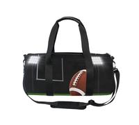 Sports Gym Bag Travel Duffel Bags for Women Men, American Football Theme Girls Gymnastics Dance Bag, Weekend Overnight Bag, Fitness Workout Holdall Hospital Bag