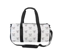 Sports Gym Bag Travel Duffel Bags for Women Men, Cute Elephant Heart Girls Gymnastics Dance Bag, Weekend Overnight Bag, Fitness Workout Holdall Hospital Bag