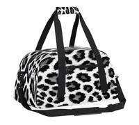 Sports Gym Bag with Front Zipper Pocket for School Practice or Overnight Travel Weekender Sleepover Tote Bag, Highland Cows, 18.9"L x 8.7"W x 7"10.6"H