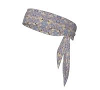 Sports Head Tie Bandanas - Unisex Bee flying Print Workout Hair Band, Athletic Sweatbands Summer, Cycling, and More