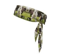 Sports Head Tie Bandanas - Unisex Cute goat's Print Workout Hair Band, Athletic Sweatbands Summer, Cycling, and More