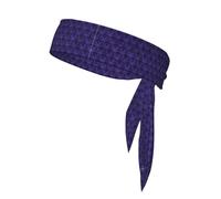 Sports Head Tie Bandanas - Unisex Ghost swarm Print Workout Hair Band, Athletic Sweatbands Summer, Cycling, and More