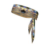 Sports Head Tie Bandanas - Unisex Sunset at The Beach Print Workout Hair Band, Athletic Sweatbands Summer, Cycling, and More
