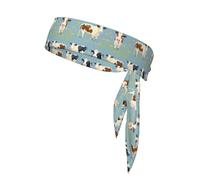 Sports Head Tie HYTTER Cattle Farm Sanctuary Prints Quick Drying, Moisture Wicking, Multifunctional Athletic Band for Women and Men