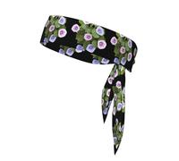 Sports Head Tie WHJSHOP Colorful Morning Glory Printing Quick Drying, Moisture Wicking for Women, Girls, and Men, Workout. Lightweight, Breathable