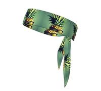 Sports Head Tie WHJSHOP Psych Pineapple Quote Printing Quick Drying, Moisture Wicking for Women, Girls, and Men, Workout. Lightweight, Breathable