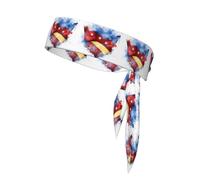 Sports Head Tie WHJSHOP The Star-Spangled Banner Printing Quick Drying, Moisture Wicking for Women, Girls, and Men, Workout. Lightweight, Breathable