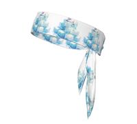 Sports Head Tie YYHWHJDE Polar Bear On Ice Pattern Quick Drying, Moisture Wicking for Women, Girls, and Men, Workout. Lightweight, Breathable