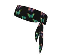 Sports Head Tie YYHWHJDE The Opposite Butterfly Pattern Quick Drying, Moisture Wicking, Multifunctional Athletic Band for Women and Men