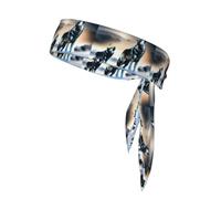Sports Head Tie YYHWHJDE Wolves Roaring in Th Pattern Quick Drying, Moisture Wicking, Multifunctional Athletic Band for Women and Men
